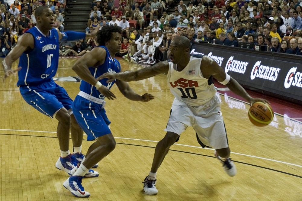 USA vs Dominican Republic exhibition game