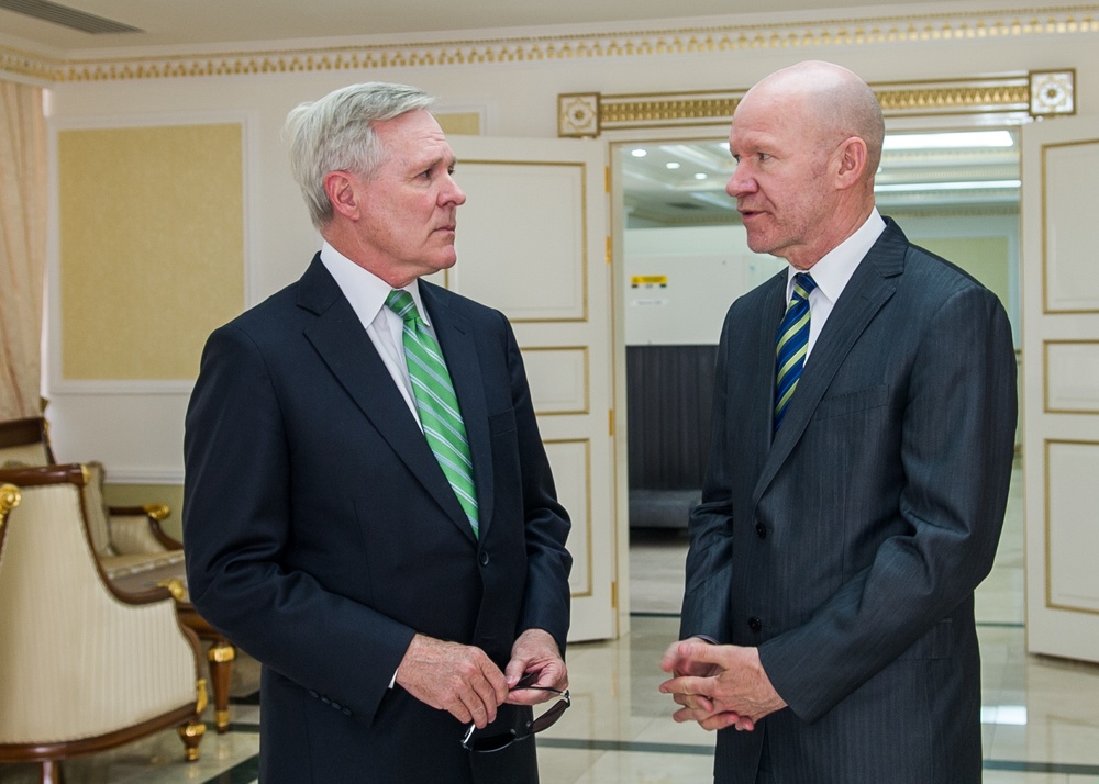 Mabus visits Turkmenistan