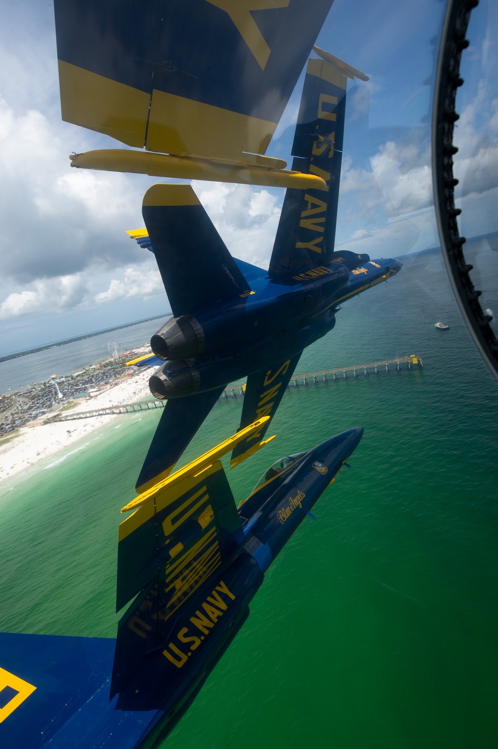 The Blue Angels practice in Florida