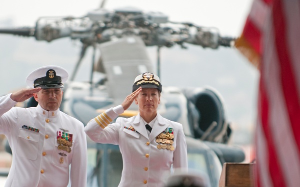 HS-10 disestablishment ceremony