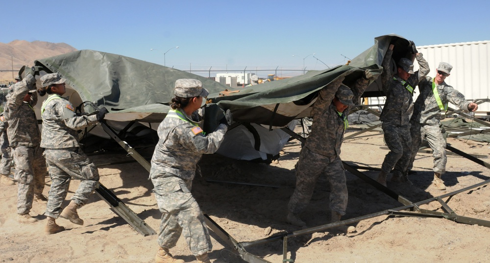 Build-it-yourself repair shop for Operation Golden Cargo