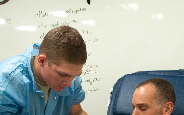 987th BSD hosts WAREX first blood drive