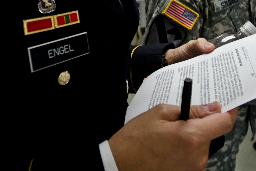 2012 USARC Best Warrior Competition inprocessing