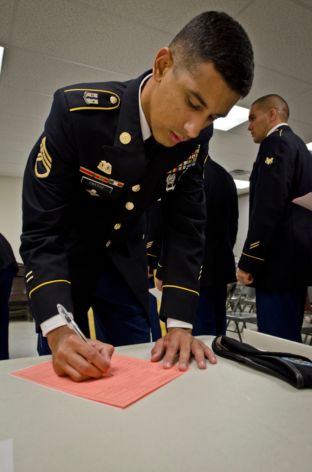 2012 USARC Best Warrior Competition inprocessing
