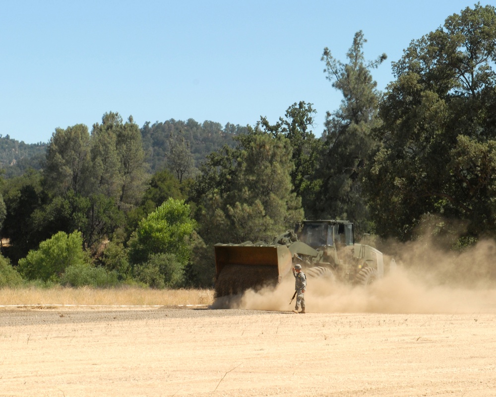 Soldiers improve living conditions at Fort Hunter Liggett training areas