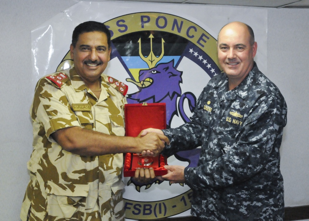 USS Ponce in Bahrain