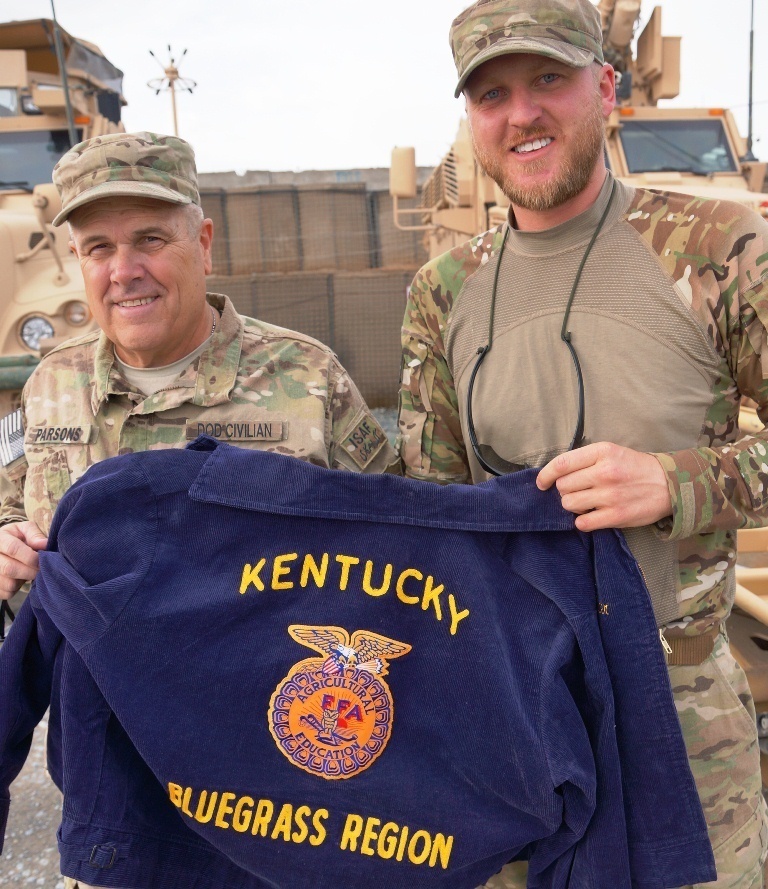 Kentucky Civilian Agriculture Specialists show FFA support in Afghanistan