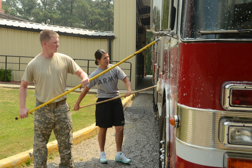 A day in the life: An Army firefighter