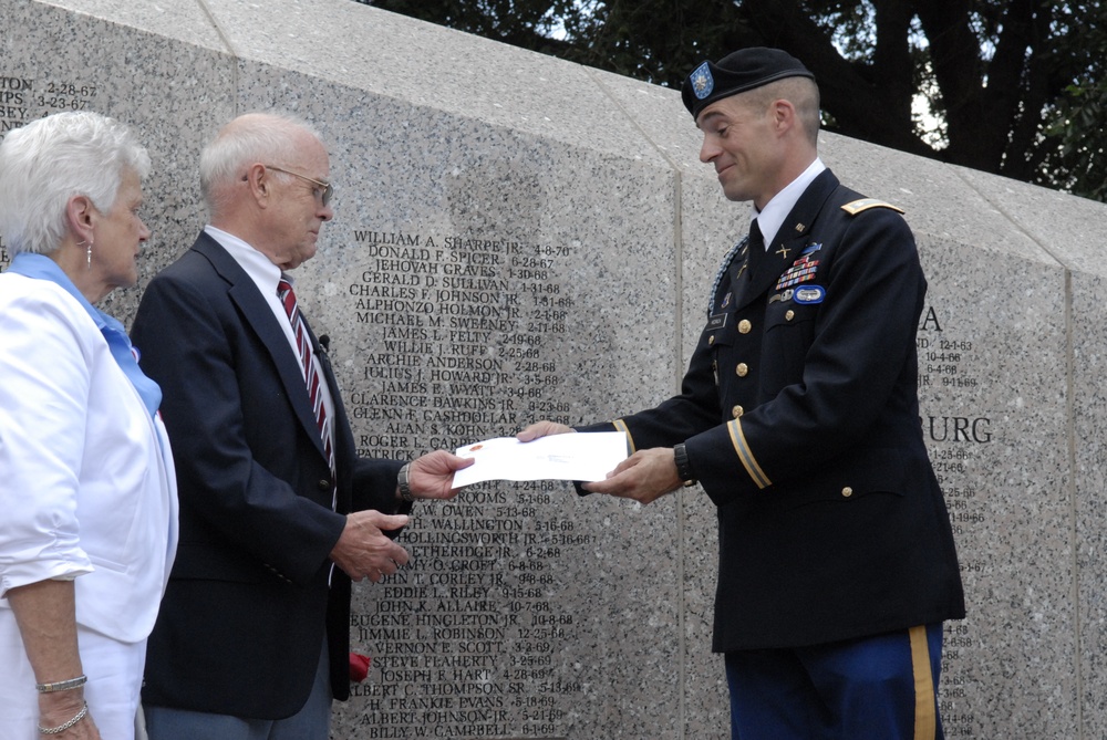 Vietnam letters given to family