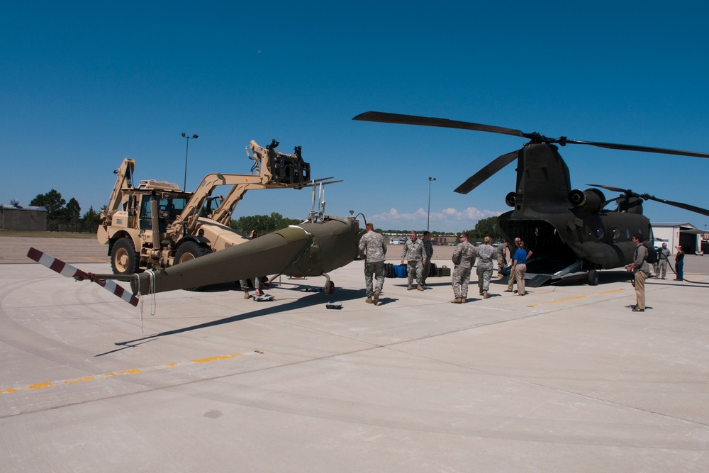 South Carolina guardsmen deliver a piece of history for military museum