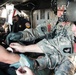 California Guardsmen administer medical aid to heat inflicted civilian