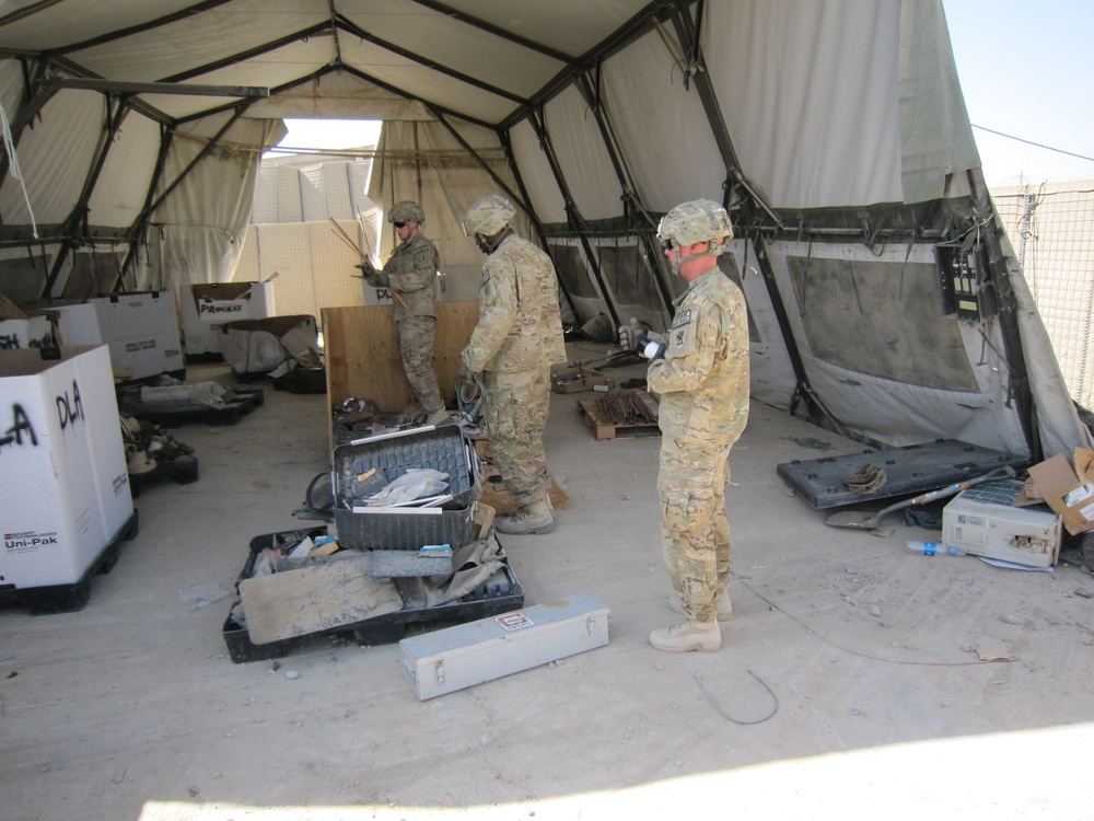 ‘Diligent’ Battalion redistributes nearly $1 million of Army equipment