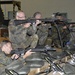 German army reservists from Central Franconia conducted weapons qualification