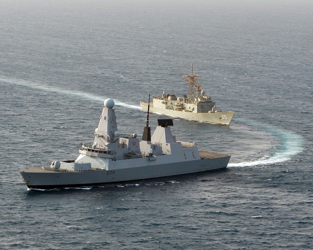 HMS Diamond joins Combined Maritime Forces