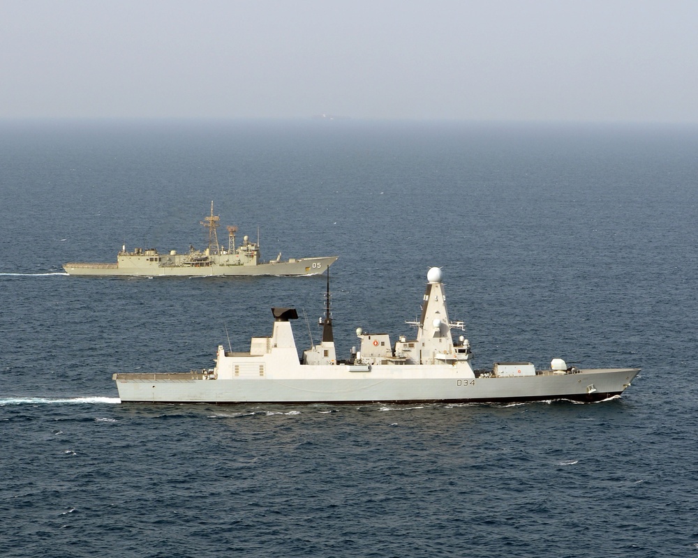 HMS Diamond joins Combined Maritime Forces