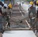 Engineers build sidewalk during annual training