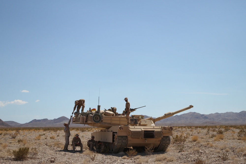 2nd Tanks brings heat during Exercise Javelin Thrust