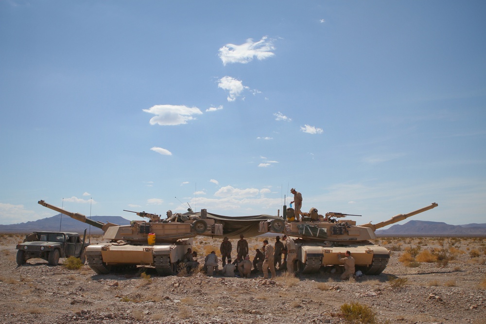 2nd Tanks brings heat during Exercise Javelin Thrust