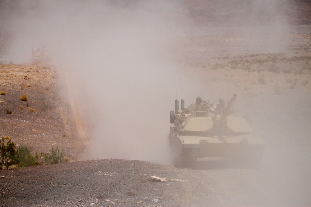 2nd Tanks brings heat during Exercise Javelin Thrust