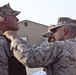 Combat Camera Marines document Marine Corps Birthday Message on Camp Leatherneck