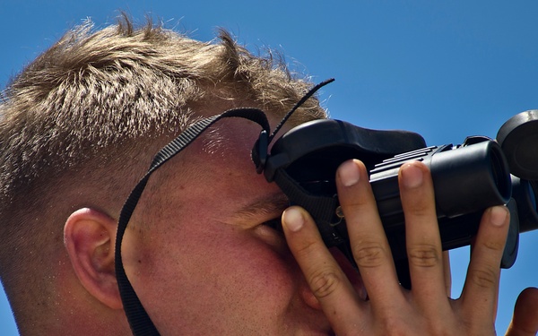 U.S. Marine Corps AAVs depart for RIMPAC 2012