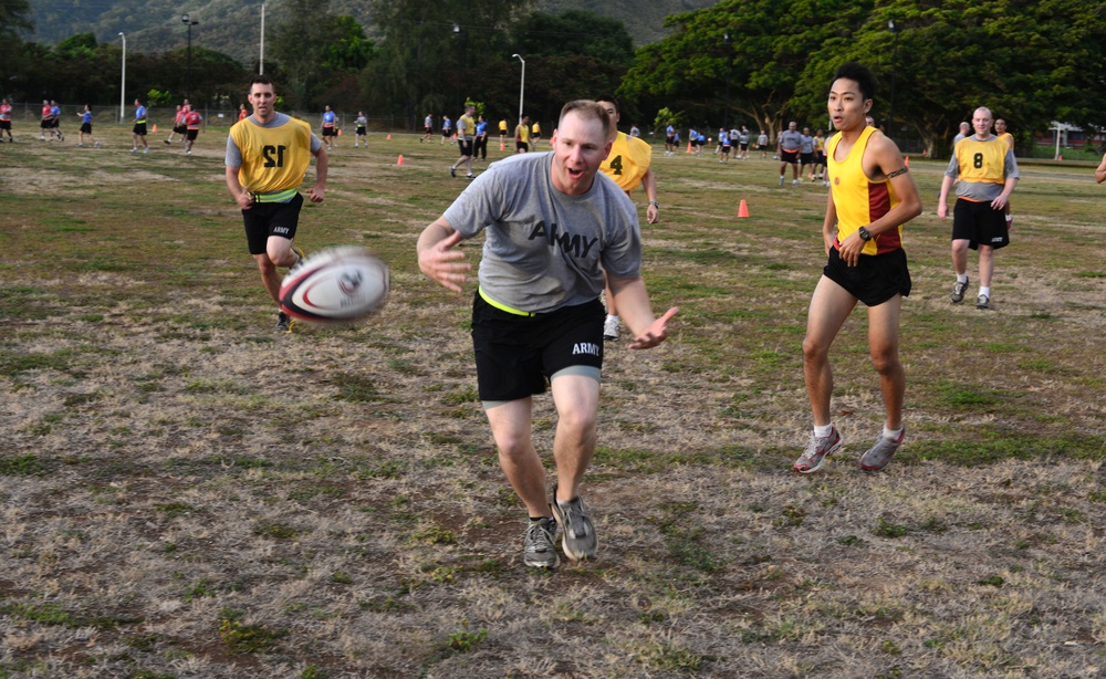 Tiger Balm sports day unites soldiers