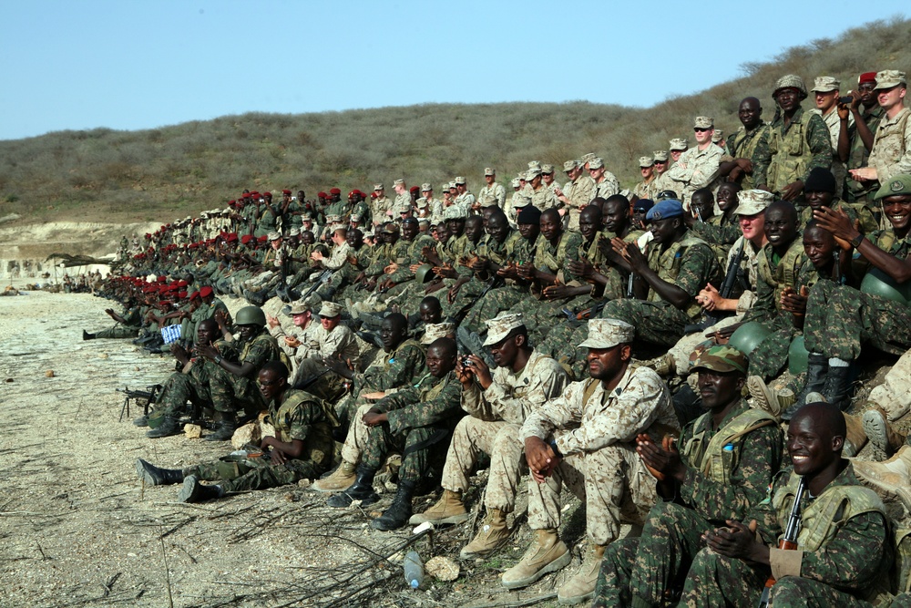 Marines and Multi-national forces