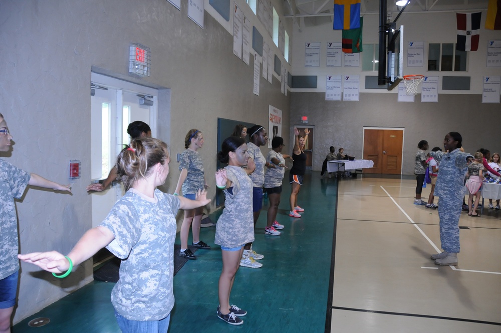 Special day celebrates military heritage at youth enrichment camp