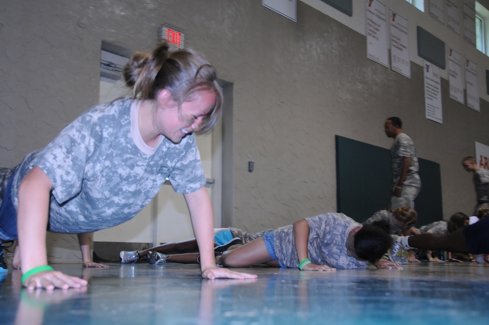 Special day celebrates military heritage at youth enrichment camp