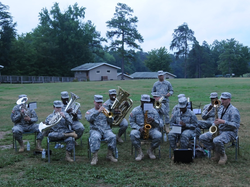 Special day celebrates military heritage at youth enrichment camp