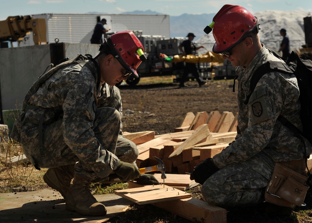 Utah National Guard trains for large scale emergency response