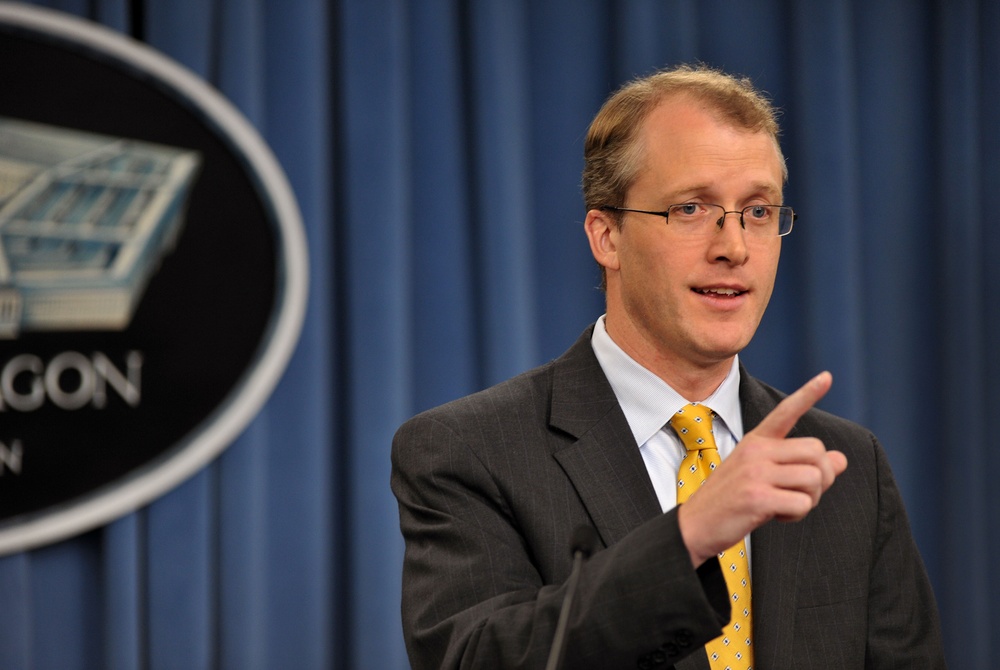 Military briefing at Pentagon