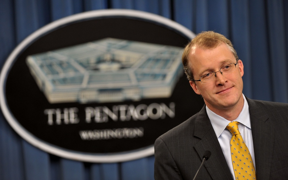 Military briefing at Pentagon
