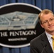 Military briefing at Pentagon