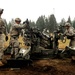 Artillerymen fire for Warrior Forge