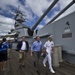 Deputy Defense Secretary Carter meets with PACOM service members on the USS Missouri Memorial