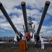 Deputy Defense Secretary Carter meets with PACOM service members on the USS Missouri Memorial