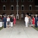 Evening parade at Marine Barracks Washington