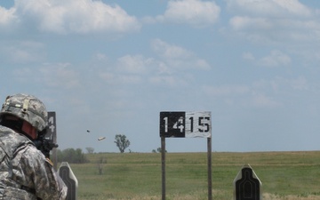 1-134th Cavalry M4 reflexive fire range