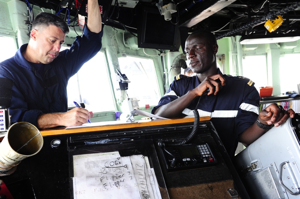 African Maritime Law Enforcement Partnership (AMLEP) 2012