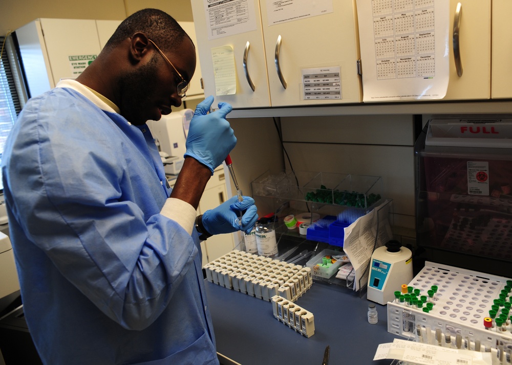 Medical laboratory technicians stick it out for patient well-being