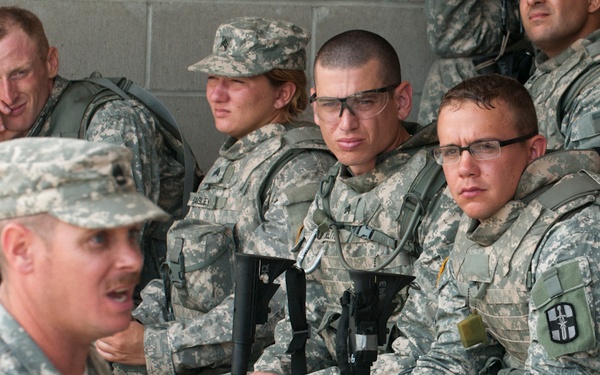 Superman finds Best Warrior Competition challenging