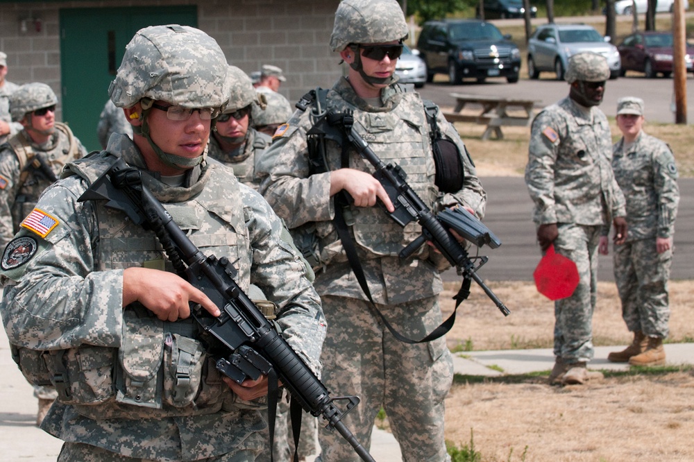 Superman finds Best Warrior Competition challenging