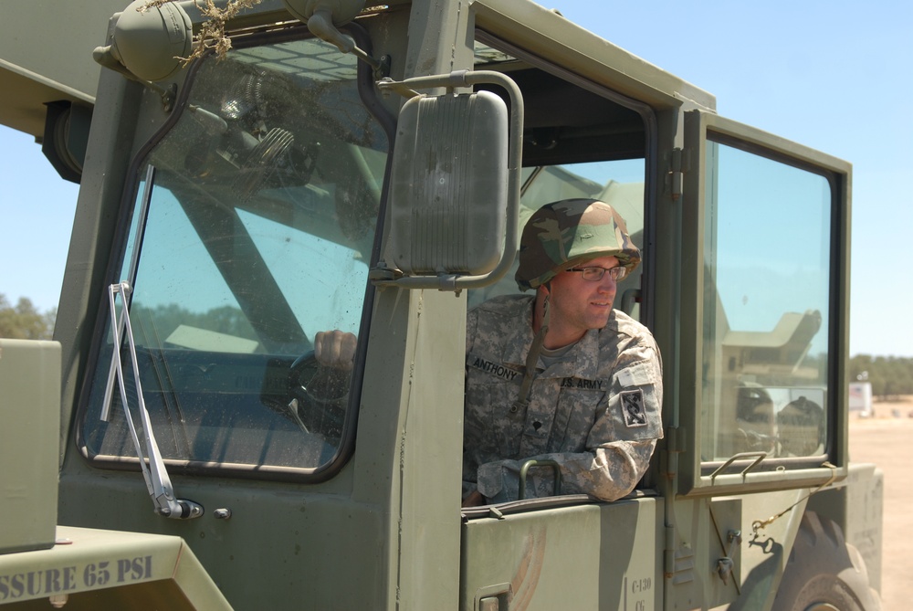 Army Reserve Quartermasters on the Move