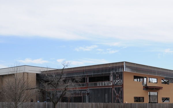 On-going construction on the Muir S. Fairchild Research and Information Center
