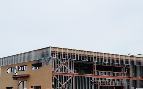 On-going construction on the Muir S. Fairchild Research and Information Center