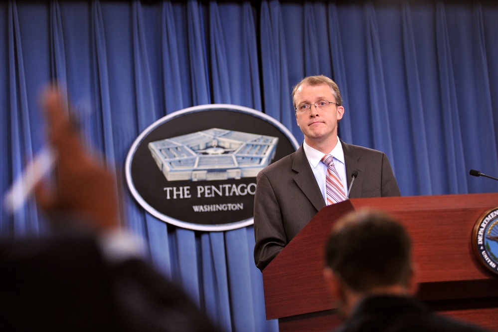 Pentagon Press Secretary answers questions