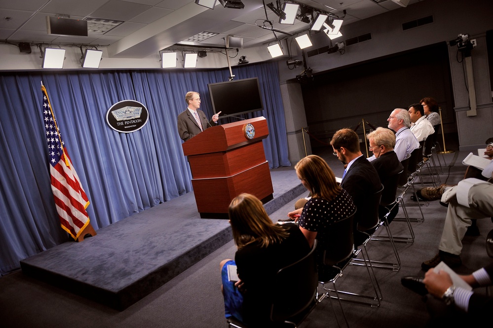 Pentagon Press Secretary answers questions
