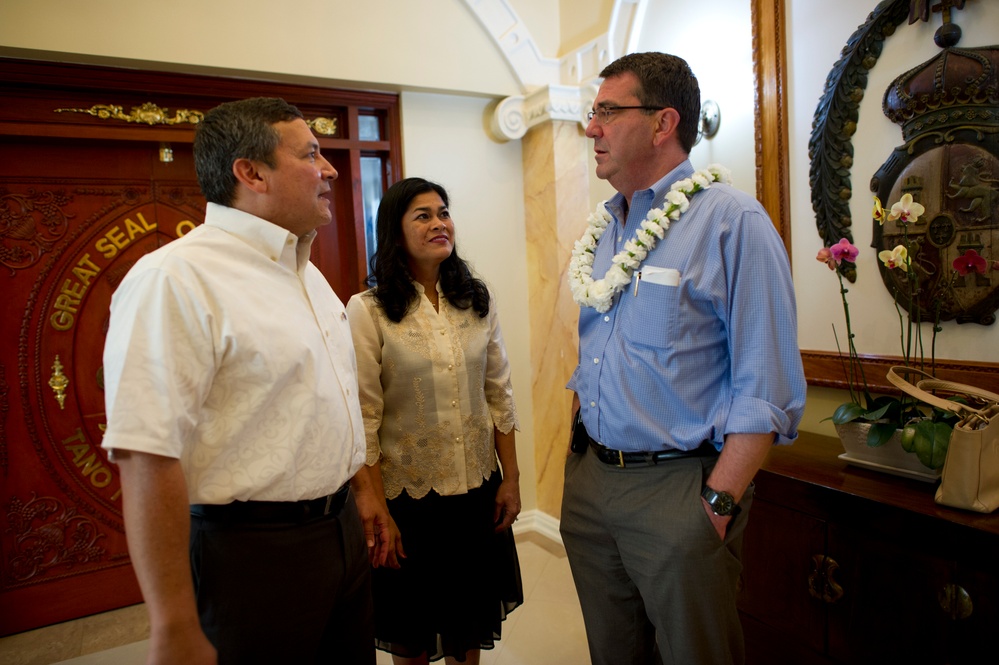 Deputy Secretary of Defense visits Guam
