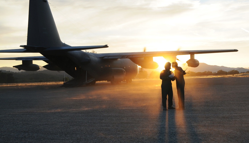 On the flight line